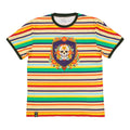 Dia De Los Muertos Sugar Skull Striped T Shirt - Shop Avnu