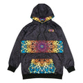 G Sprout Mandala Black Tall Pullover Hoodie - Shop Avnu