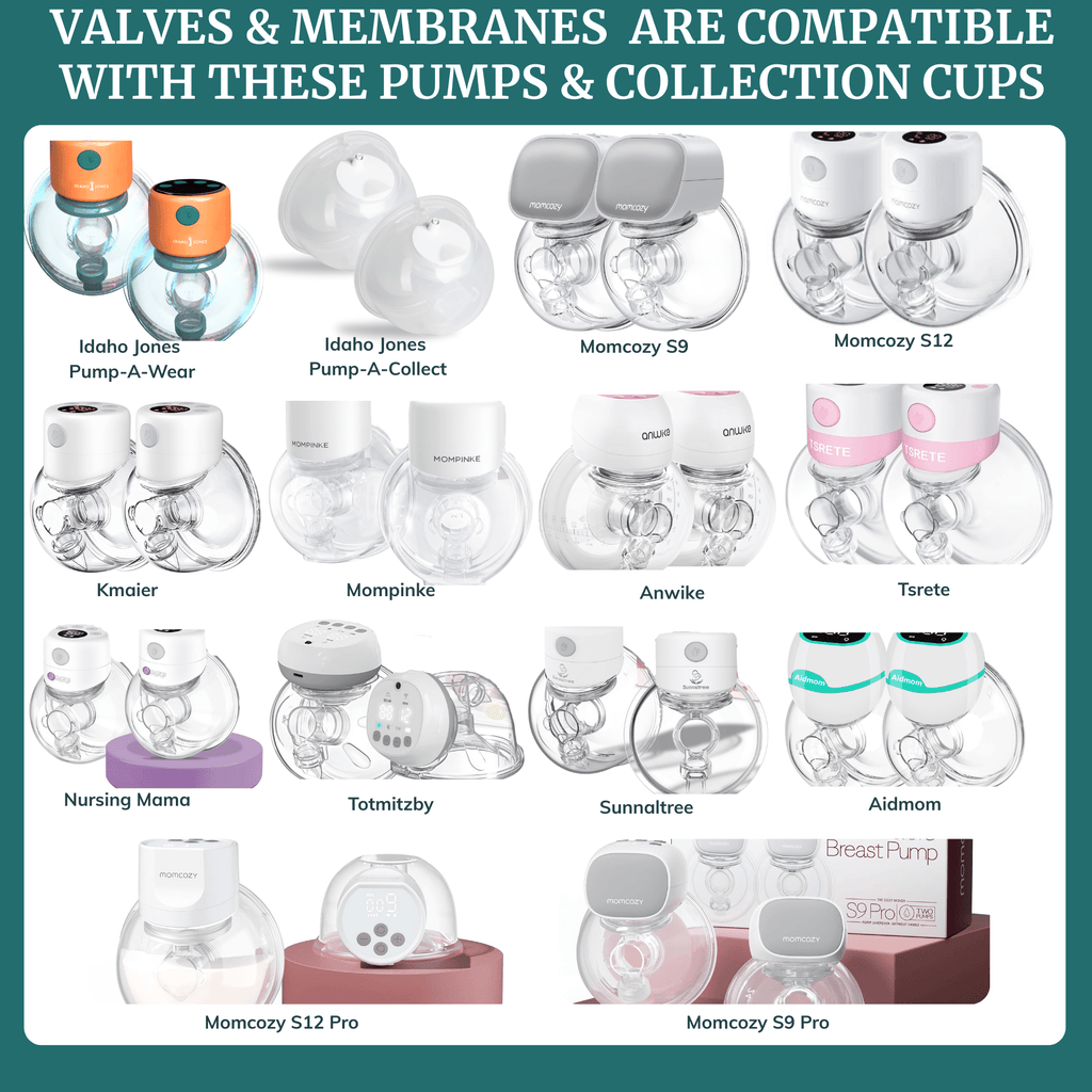 Duckbill Valves & Membranes for Wearable Breast Pumps - Shop Avnu