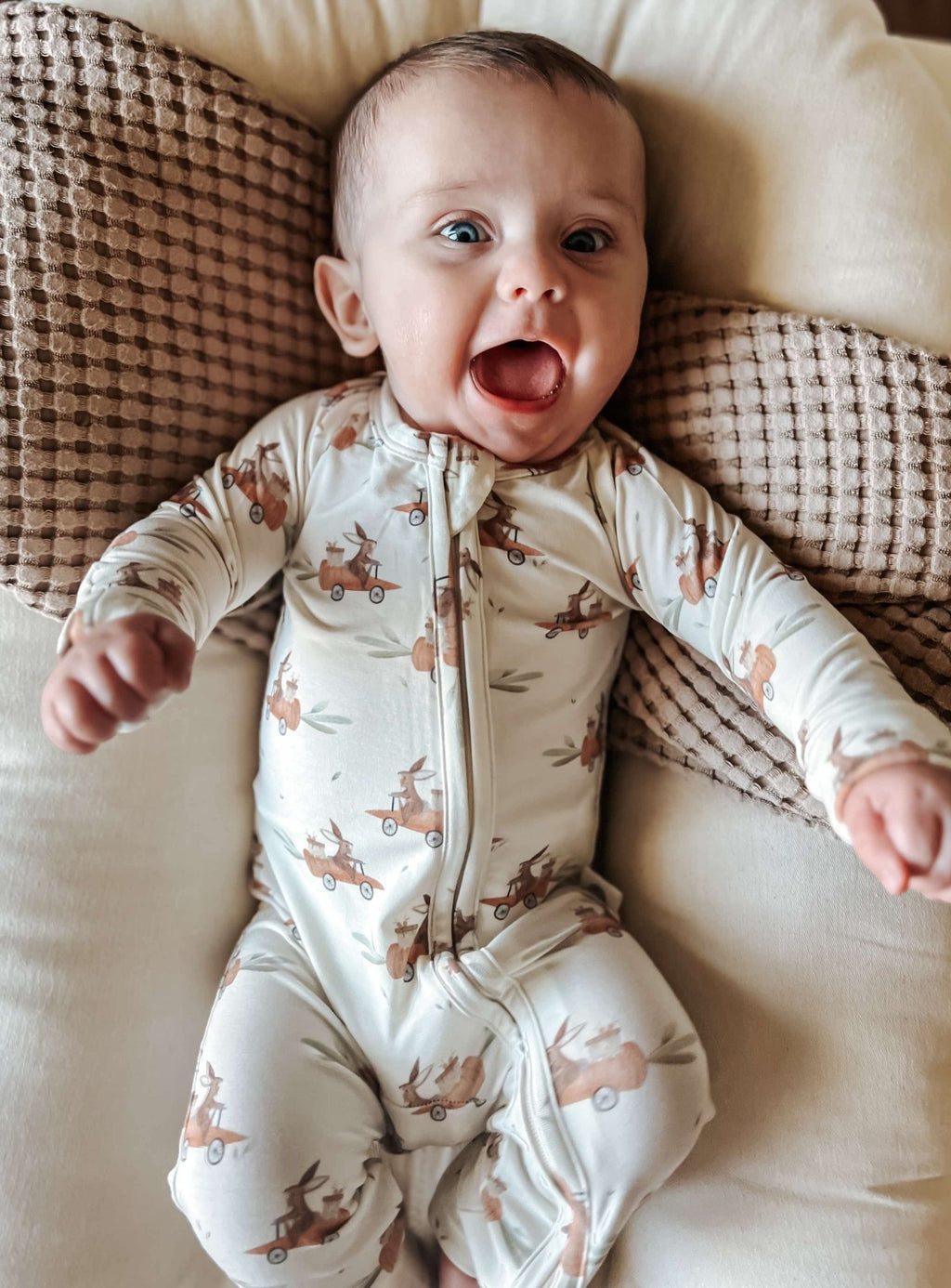Cottontail Cruisers Modal Zippy Pajamas - Shop Avnu