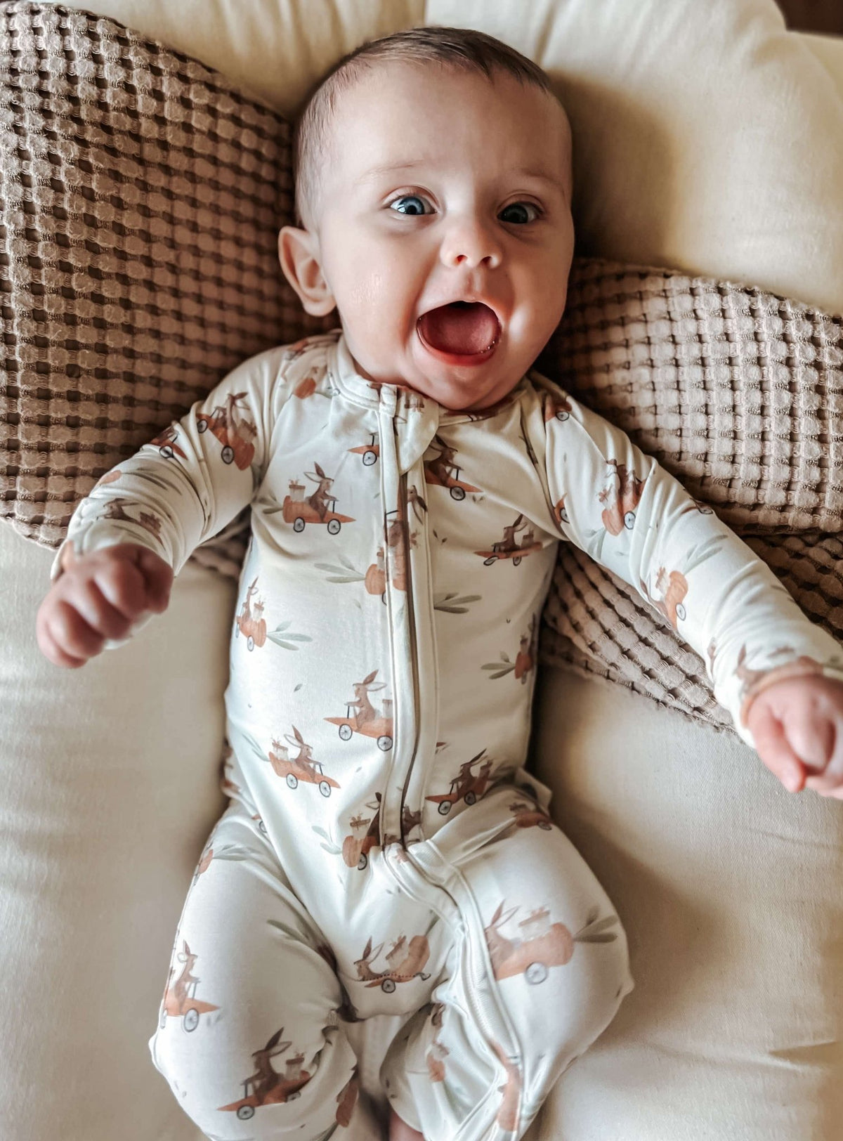 Cottontail Cruisers Modal Zippy Pajamas - Shop Avnu