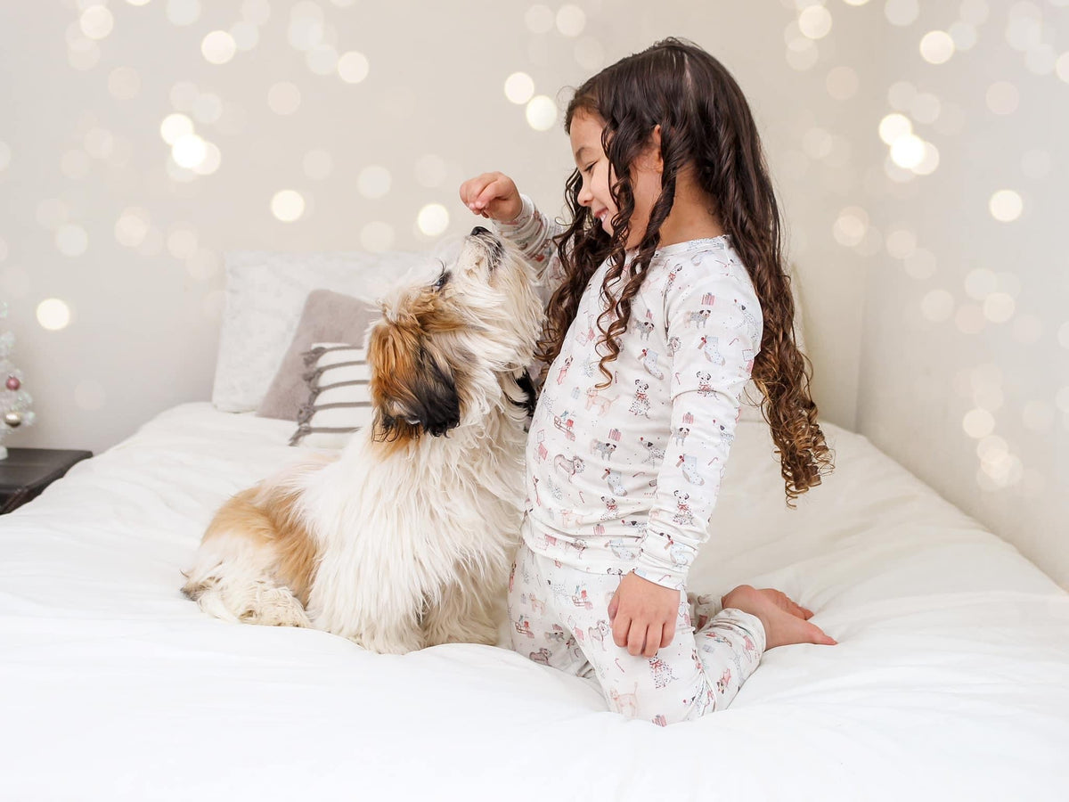 Santa Paws 2pc Bamboo Pajamas - Shop Avnu