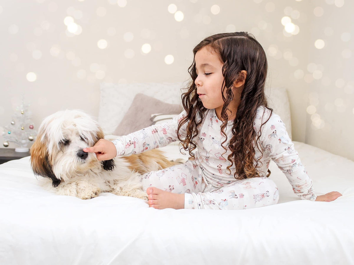 Santa Paws 2pc Bamboo Pajamas - Shop Avnu
