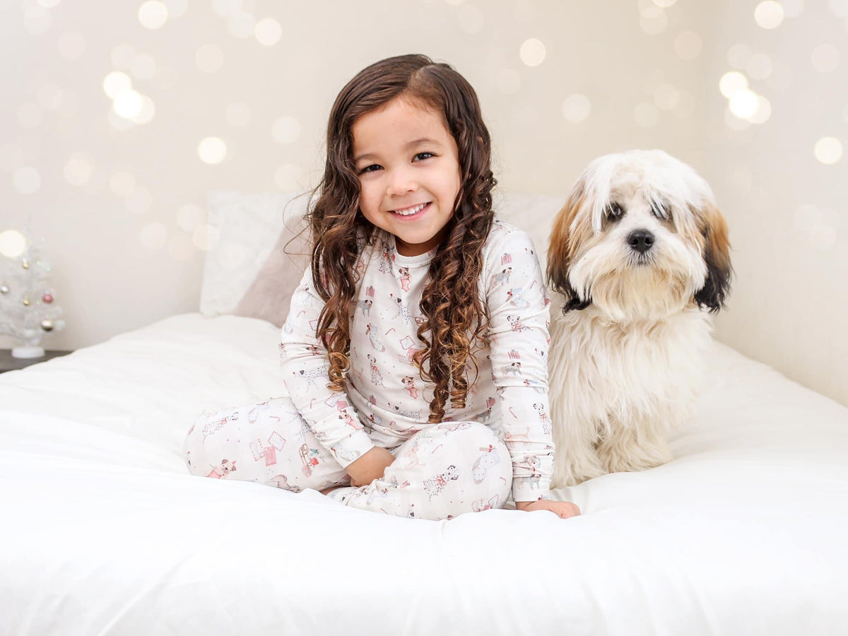 Santa Paws 2pc Bamboo Pajamas - Shop Avnu