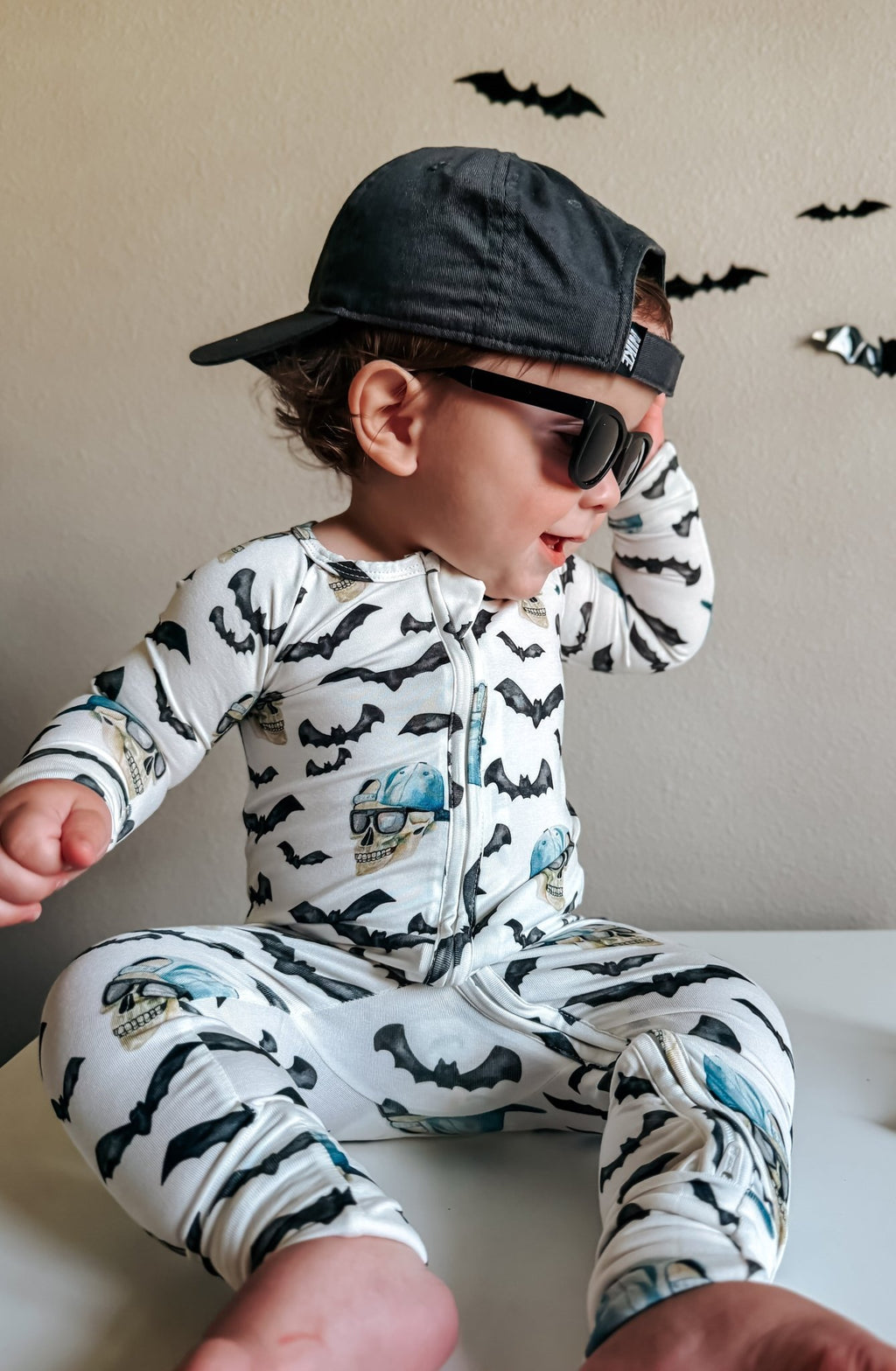 Spooky Bro Bamboo Zippy Pajamas - Shop Avnu