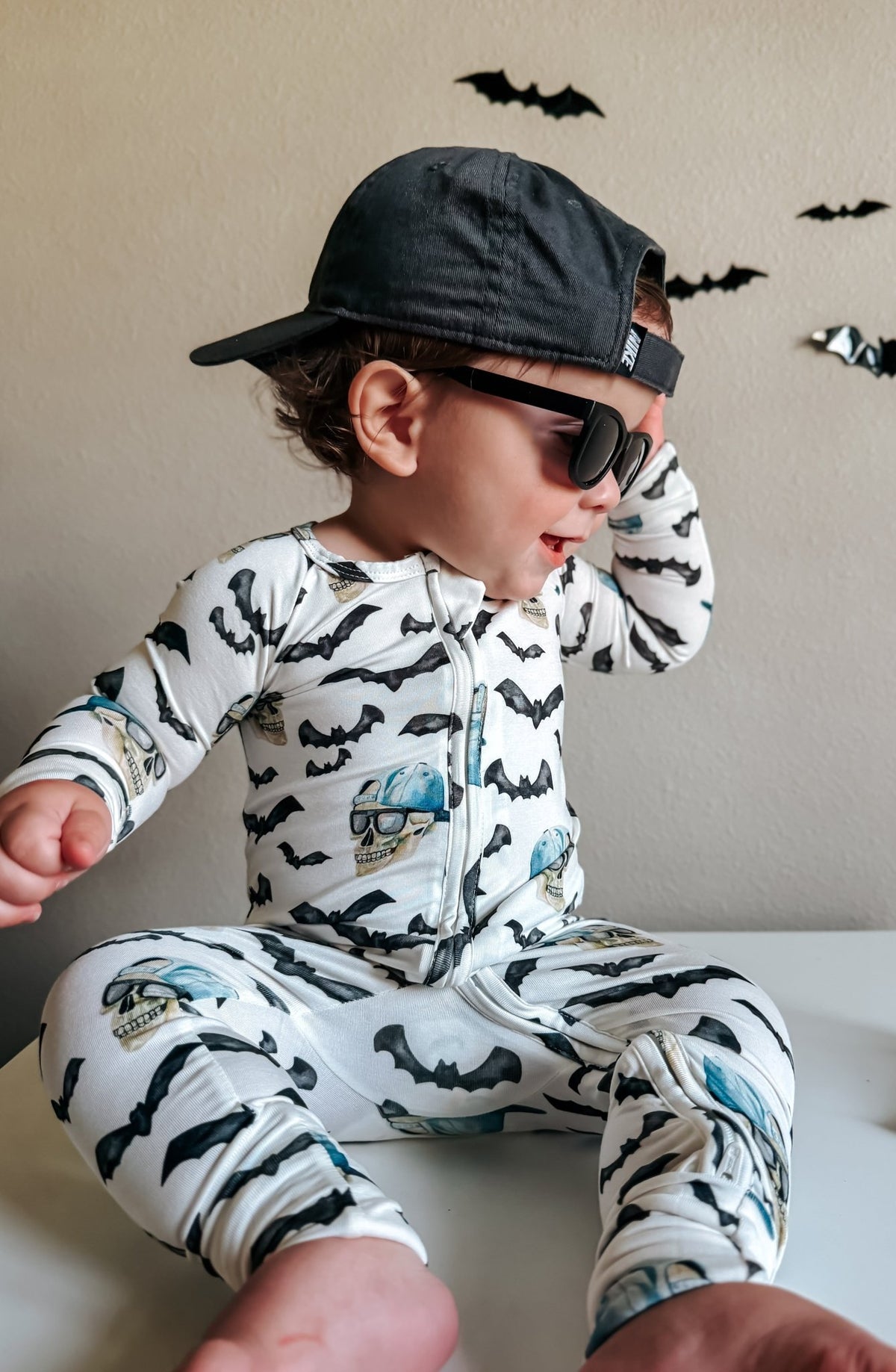 Spooky Bro Bamboo Zippy Pajamas - Shop Avnu
