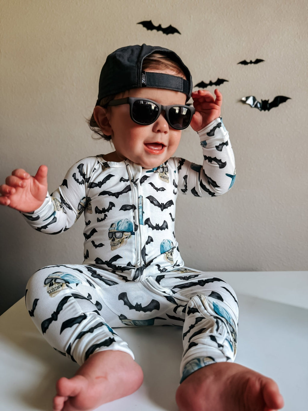 Spooky Bro Bamboo Zippy Pajamas - Shop Avnu