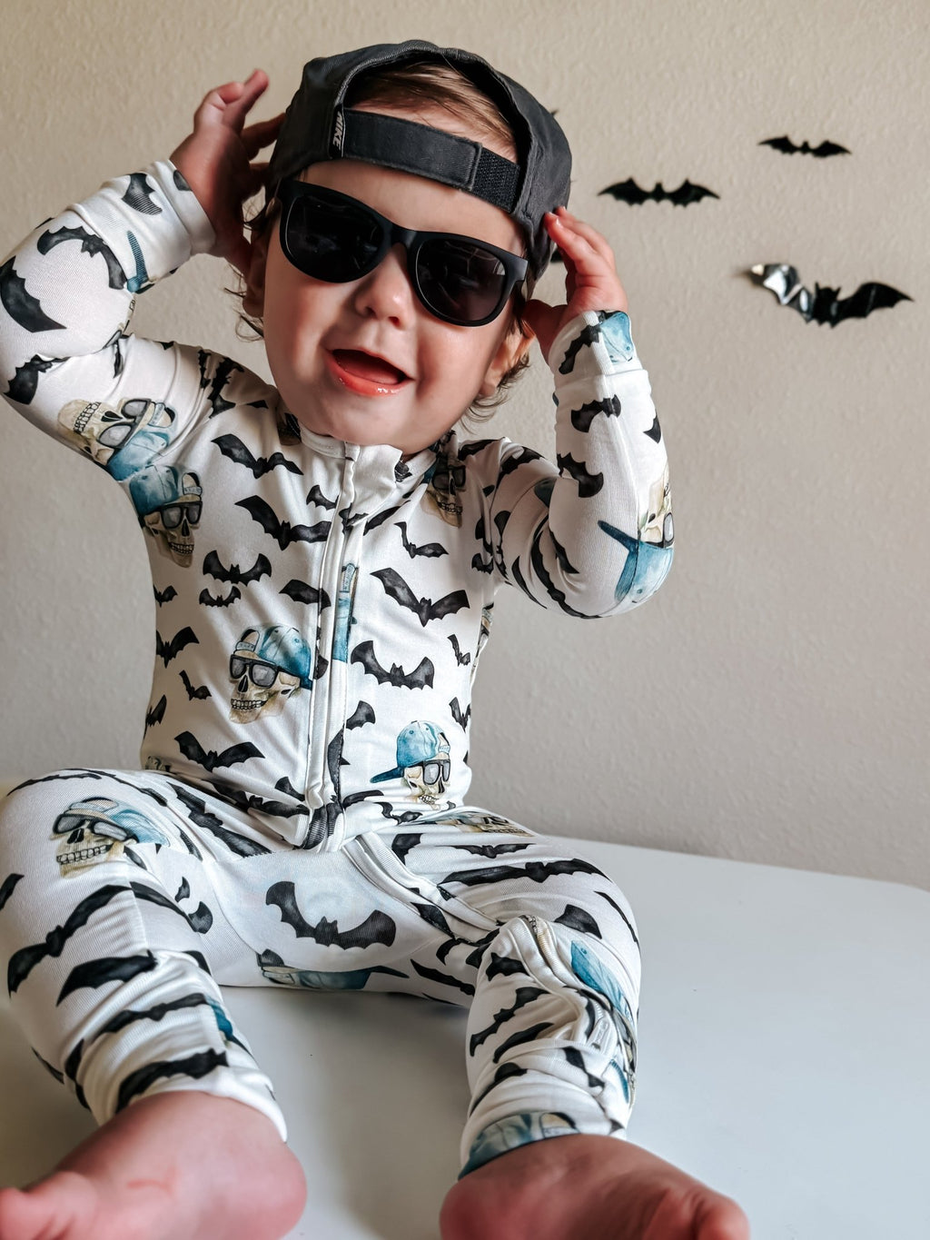 Spooky Bro Bamboo Zippy Pajamas - Shop Avnu