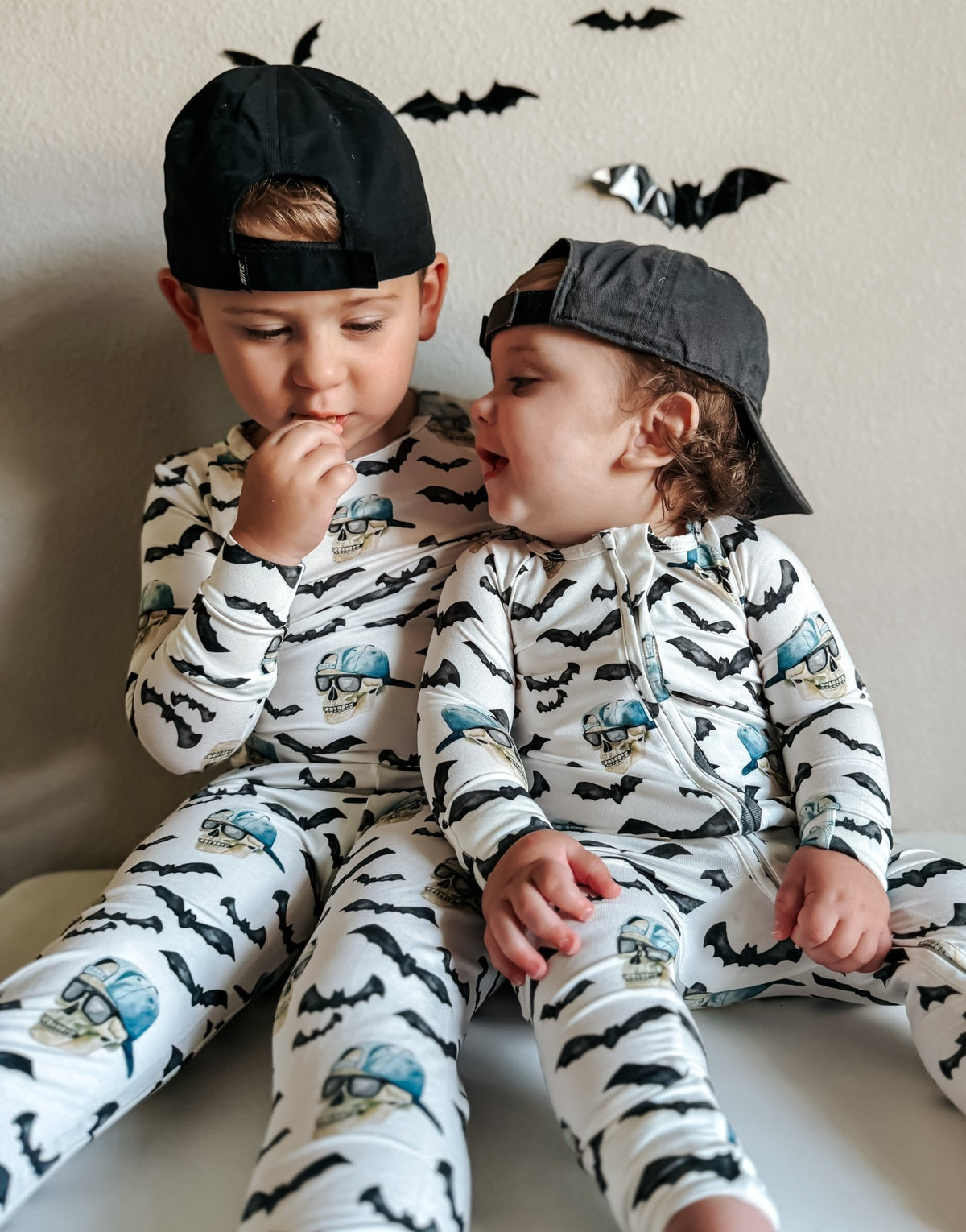 Spooky Bro Bamboo Zippy Pajamas - Shop Avnu