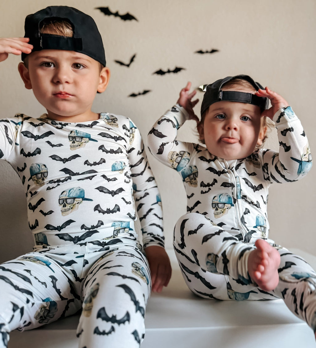 Spooky Bro 2pc Bamboo Pajamas - Shop Avnu