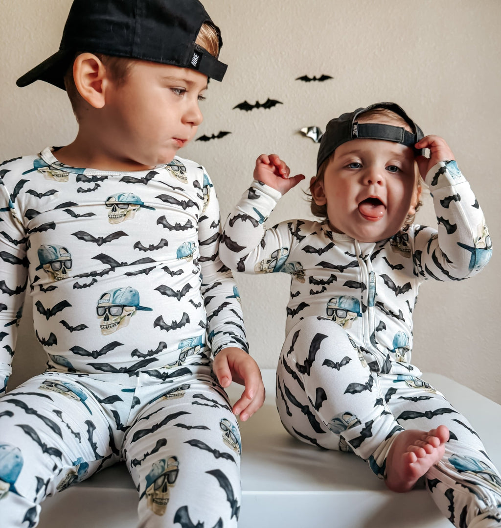 Spooky Bro 2pc Bamboo Pajamas - Shop Avnu
