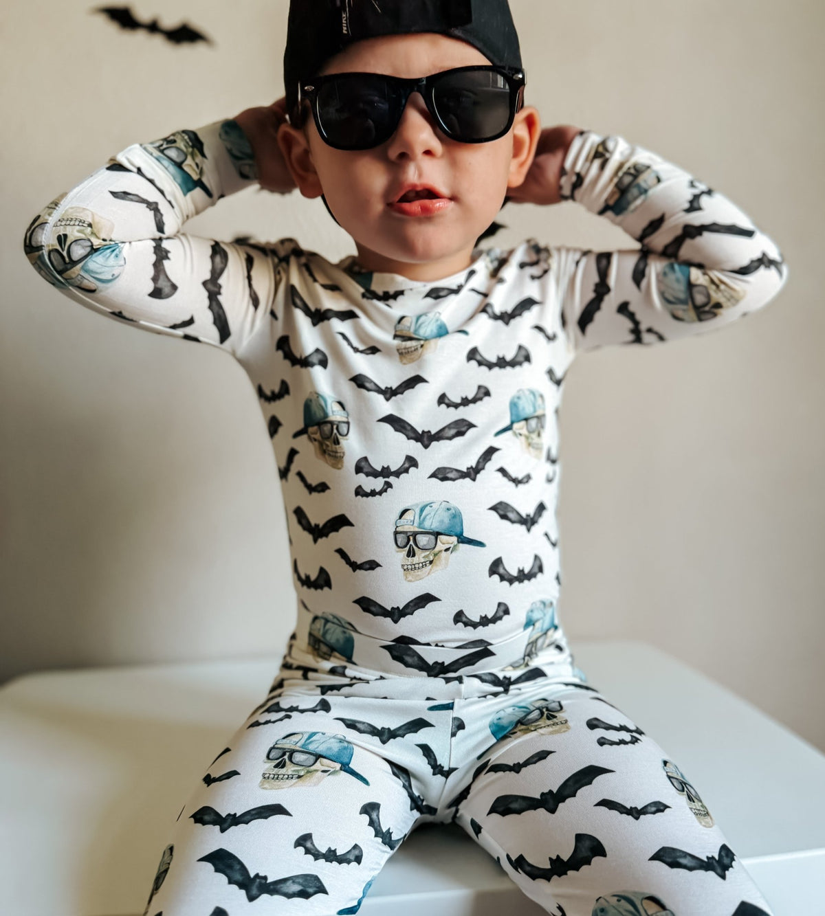 Spooky Bro 2pc Bamboo Pajamas - Shop Avnu