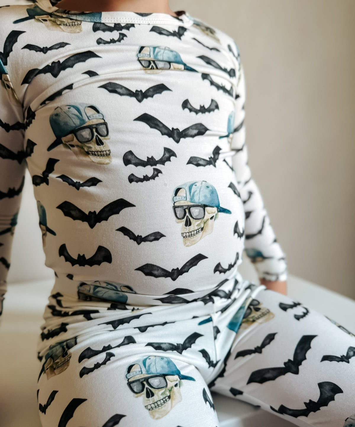 Spooky Bro 2pc Bamboo Pajamas - Shop Avnu