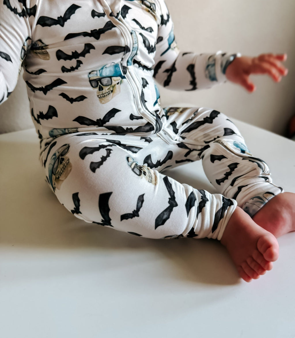 Spooky Bro Bamboo Zippy Pajamas - Shop Avnu
