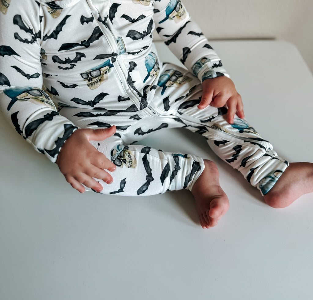 Spooky Bro Bamboo Zippy Pajamas - Shop Avnu