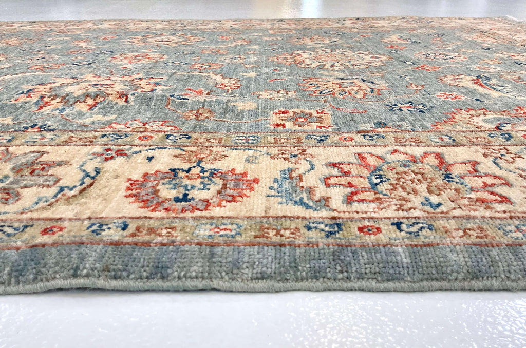 Chobi Farahan (4'02"x6'03") lt.blue/ivory