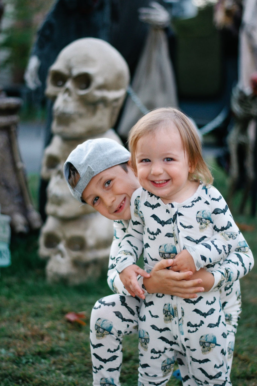 Spooky Bro 2pc Bamboo Pajamas - Shop Avnu