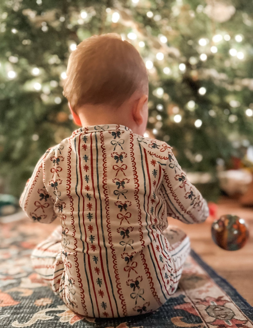 Candy Cane Lane Bamboo Christmas Pajamas - Zippy - Shop Avnu