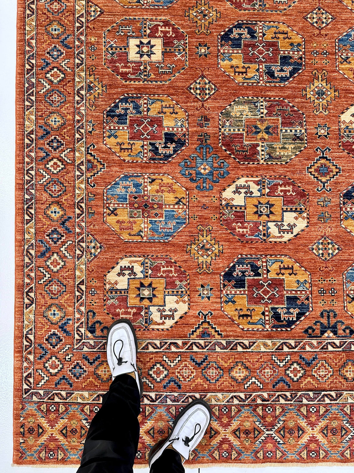 Ersari Bokhara (8'10"x12'04") rust