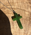 Jade Cross Pendant, 40mm* - Shop Avnu