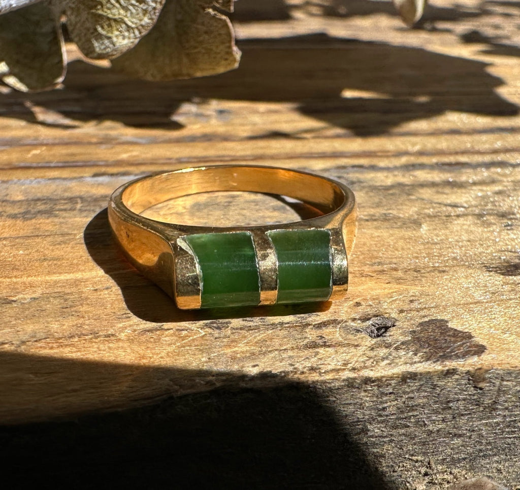 Vintage Jade Ring - 225G - Shop Avnu