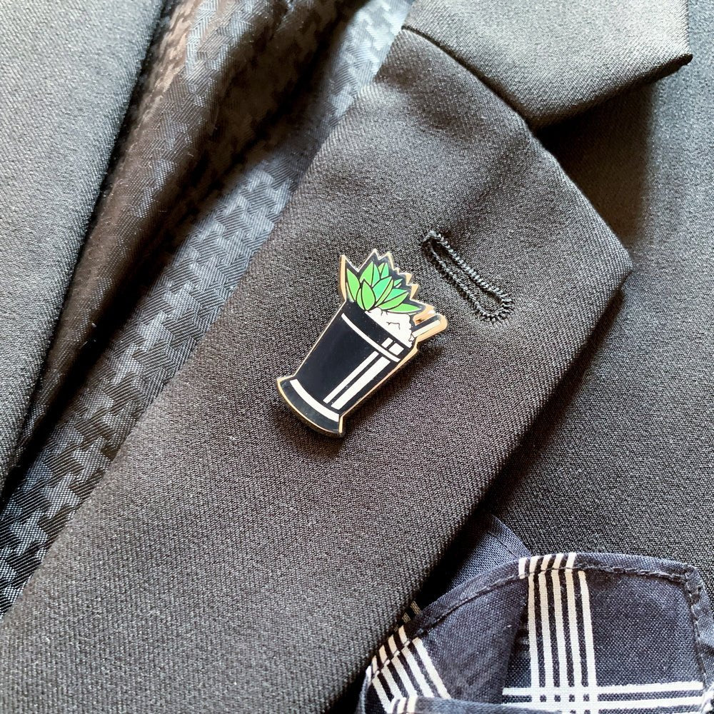 Mint Julep Cocktail Pin - Shop Avnu