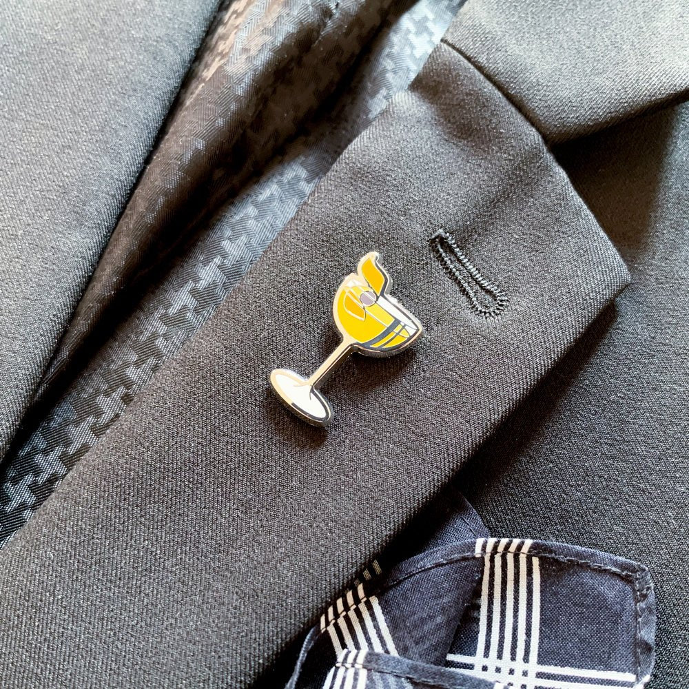 Martinez Cocktail Pin - Shop Avnu