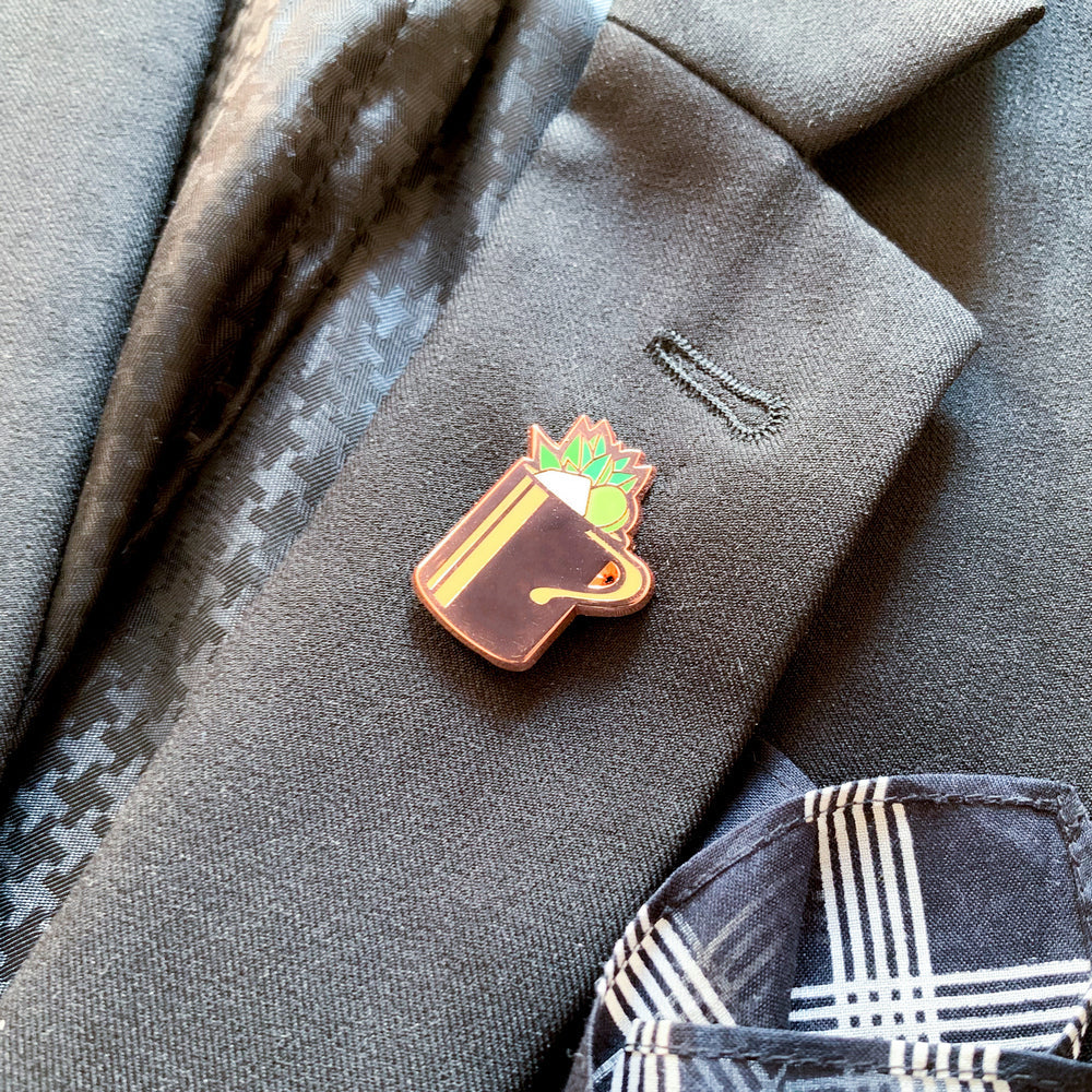 Moscow Mule Cocktail Pin