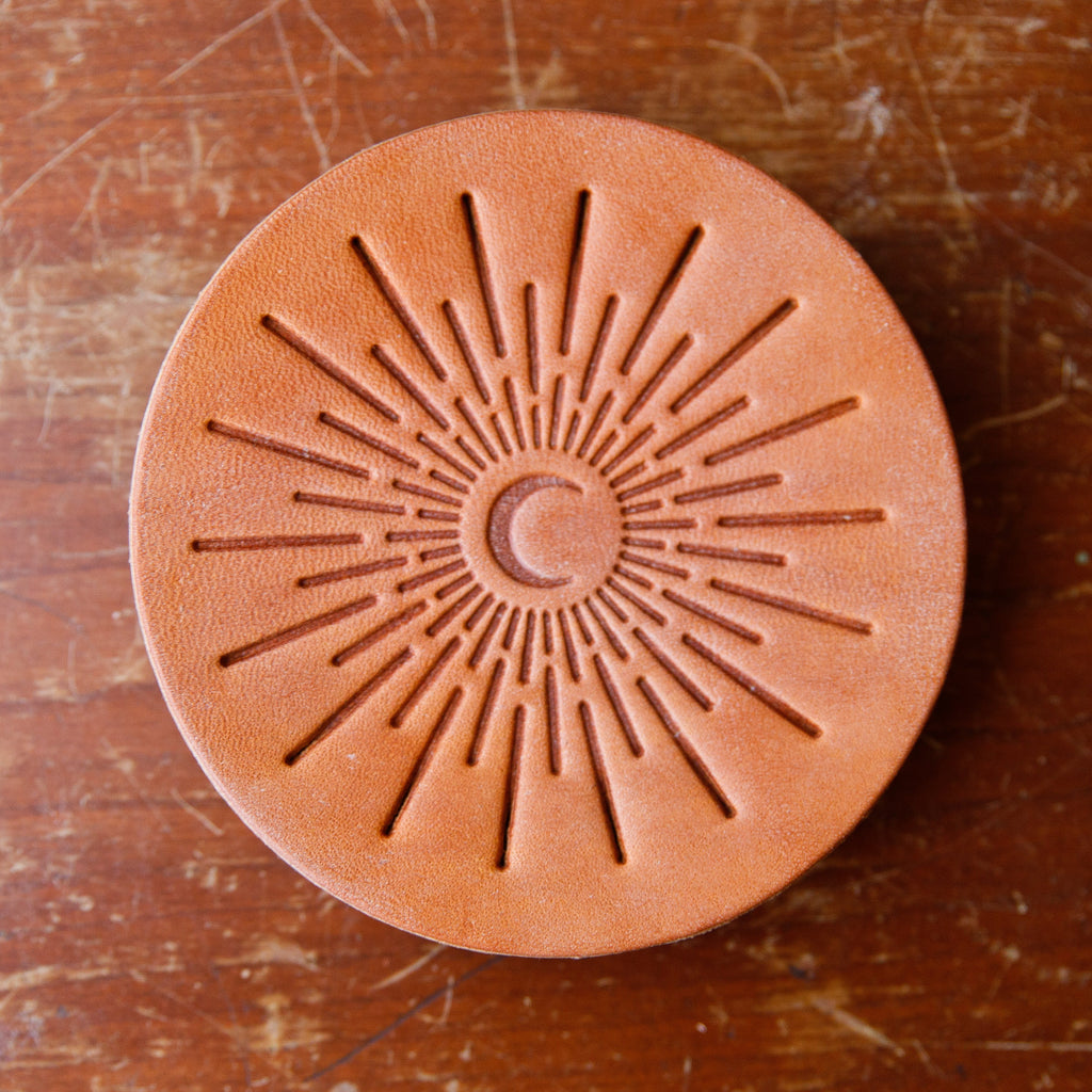 Leather Coasters - USA Made