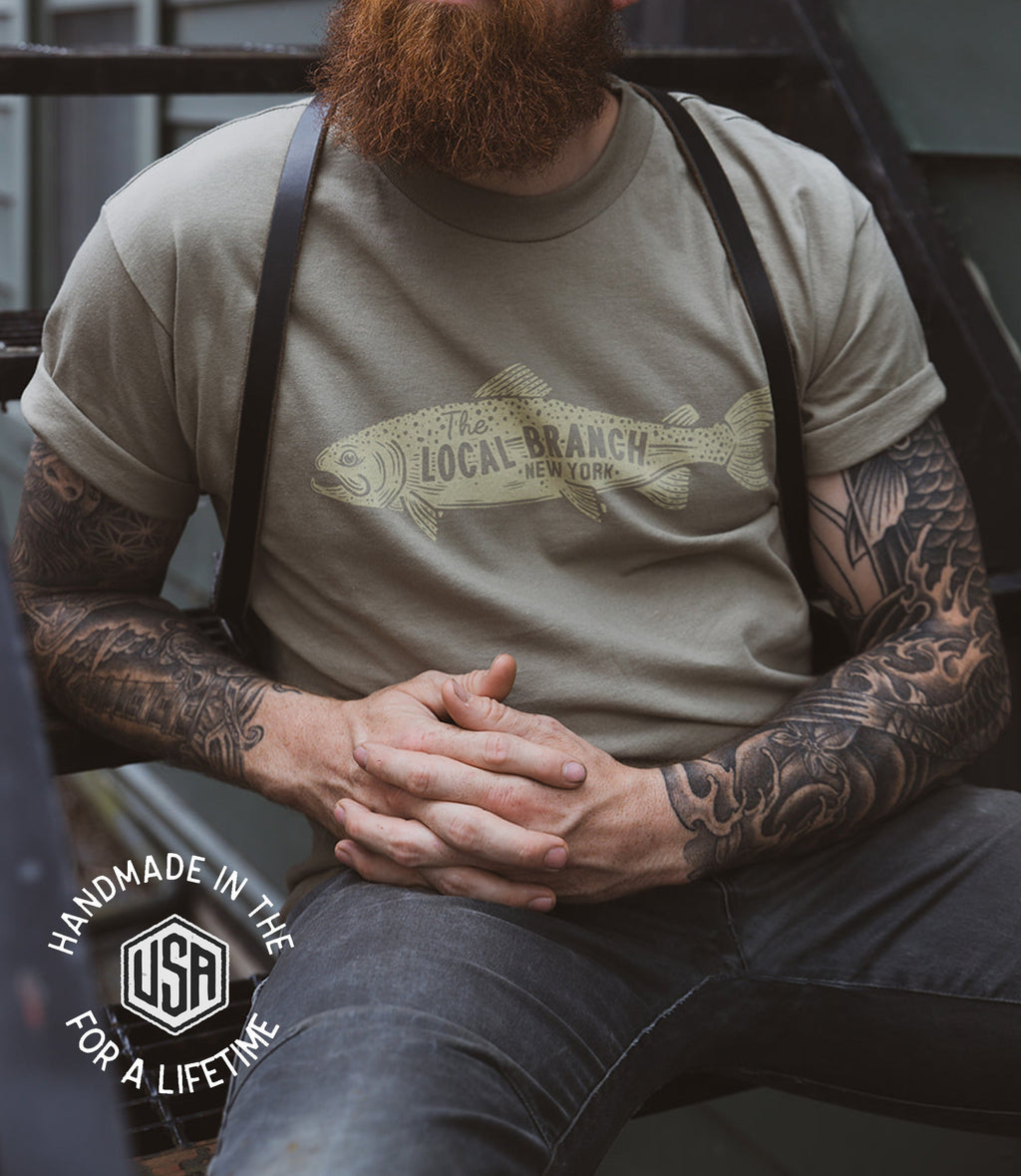 Trout Tee - USA Made