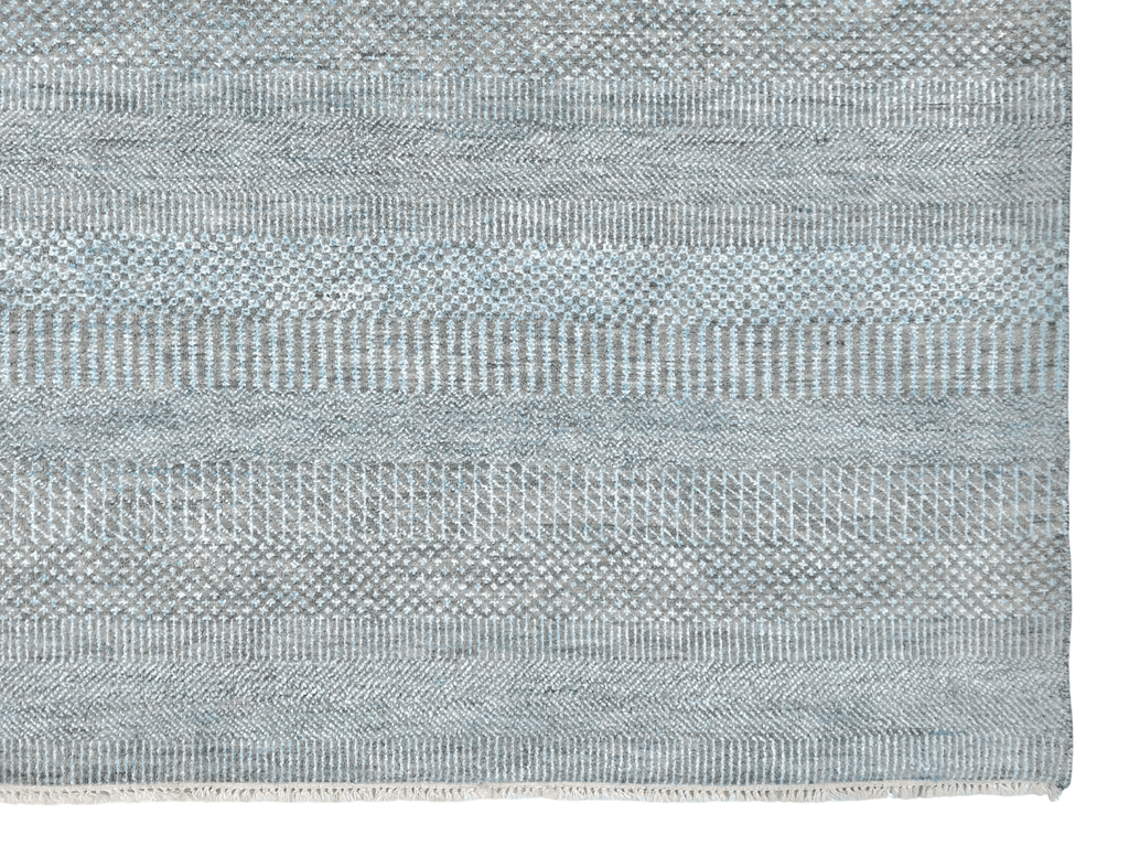 Durva/Grass Design (9'01"x12'02") lt.blue/gray