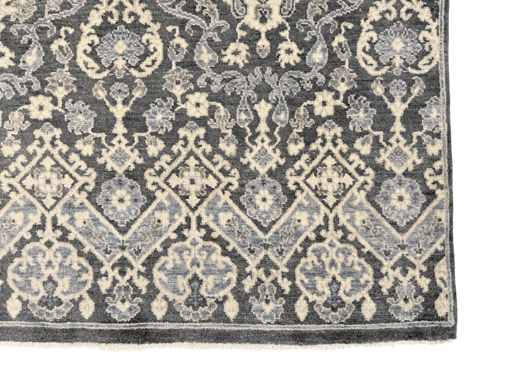 Transitional Design (6x9) dark gray/light blue