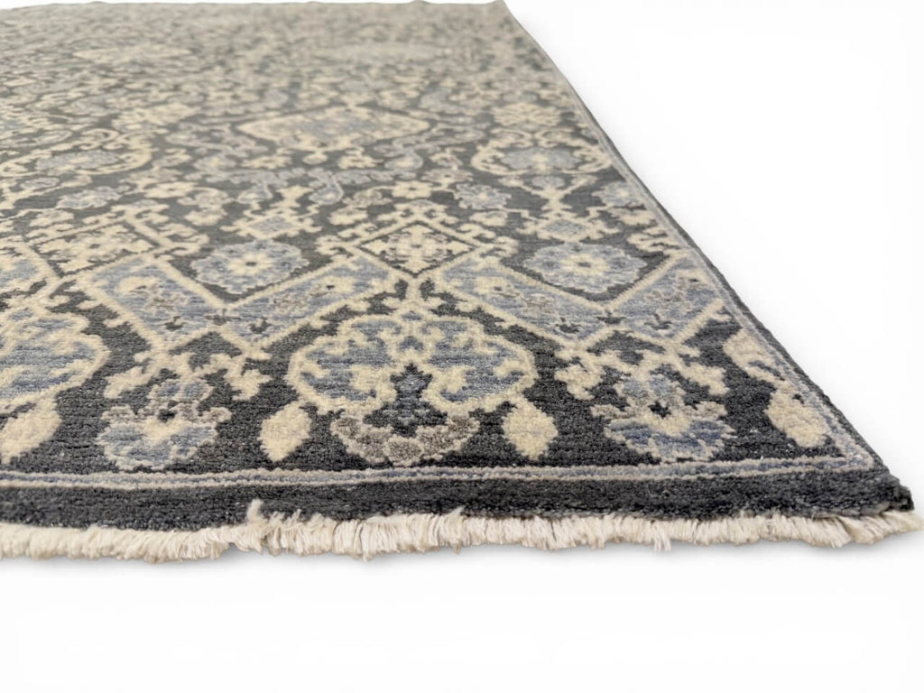 Transitional Design (6x9) dark gray/light blue
