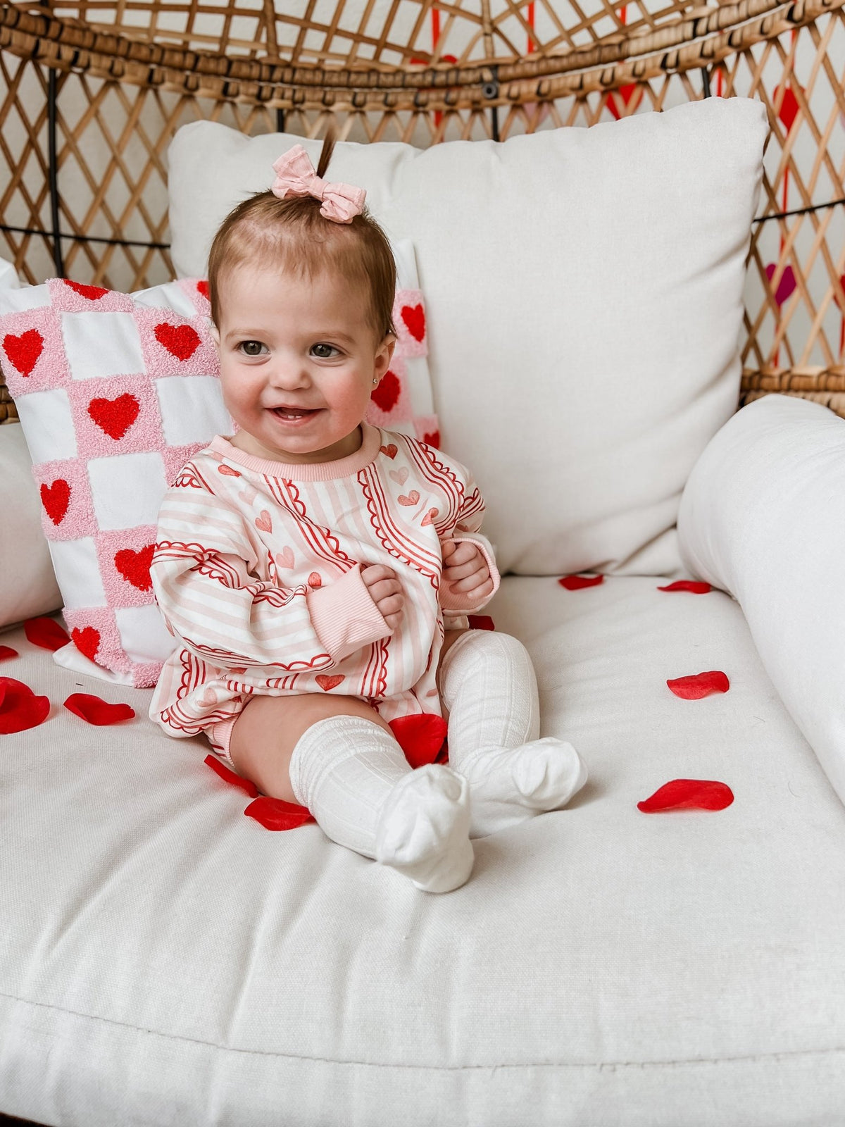 Laced with Love Sweatshirt Romper - Shop Avnu