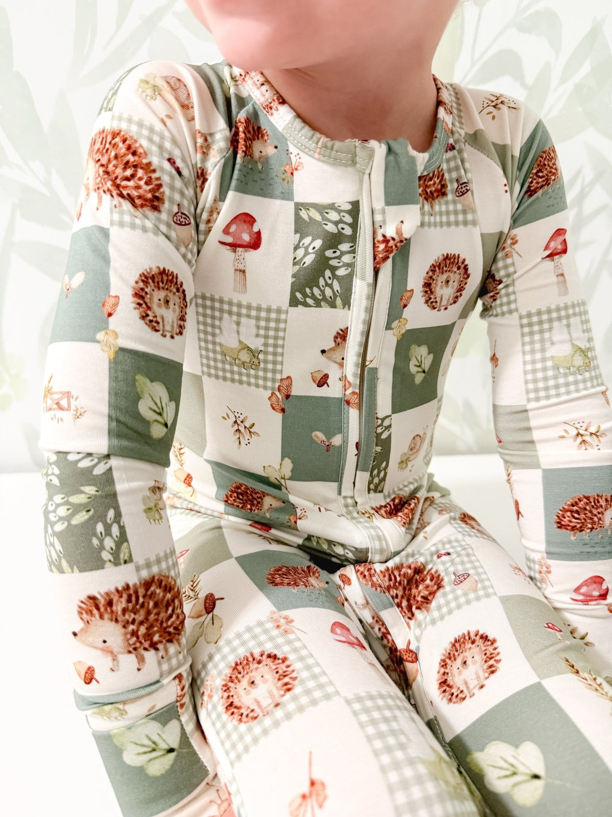 Harvest Hedgehogs Bamboo Zippy Pajamas - Shop Avnu