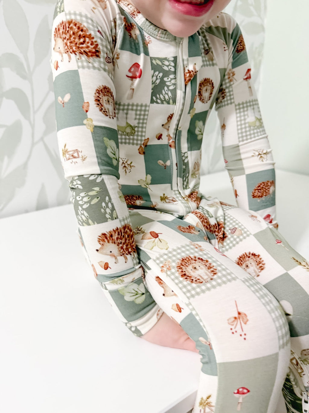 Harvest Hedgehogs Bamboo Zippy Pajamas - Shop Avnu