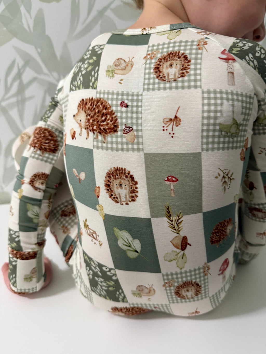 Harvest Hedgehogs Bamboo Zippy Pajamas - Shop Avnu