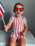 Stars & Stripes 2pc Bamboo Pajamas - Shop Avnu