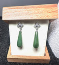 Silver Drop Studs - 32mm - Shop Avnu