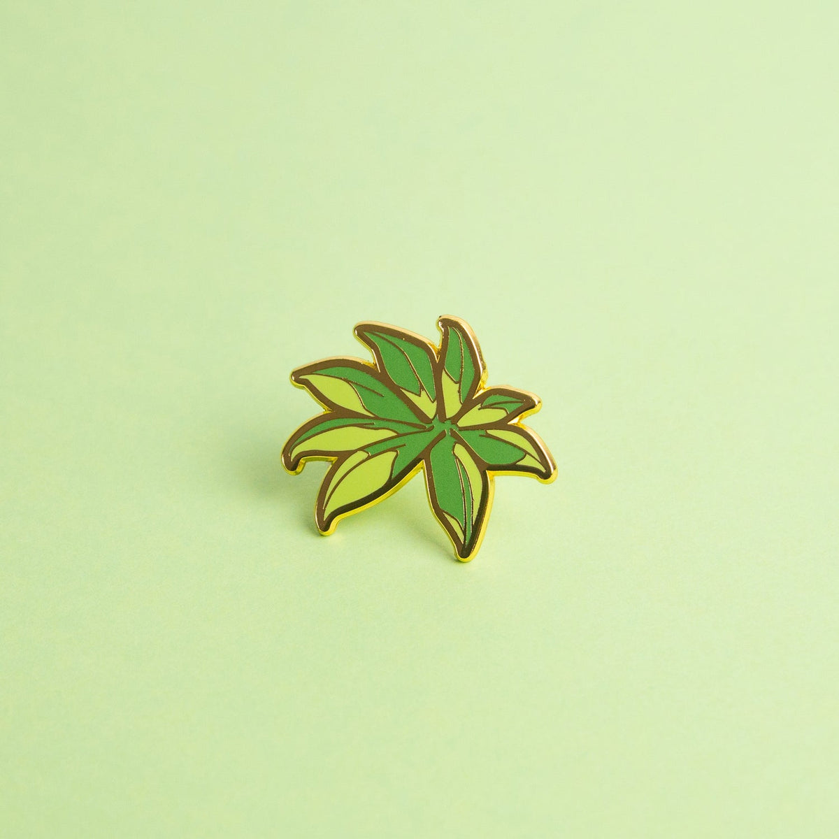 Umbrella Leaf Pin - Shop Avnu