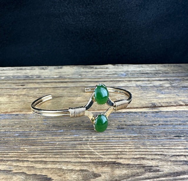 Vintage Jade Bracelet, 224 - Shop Avnu