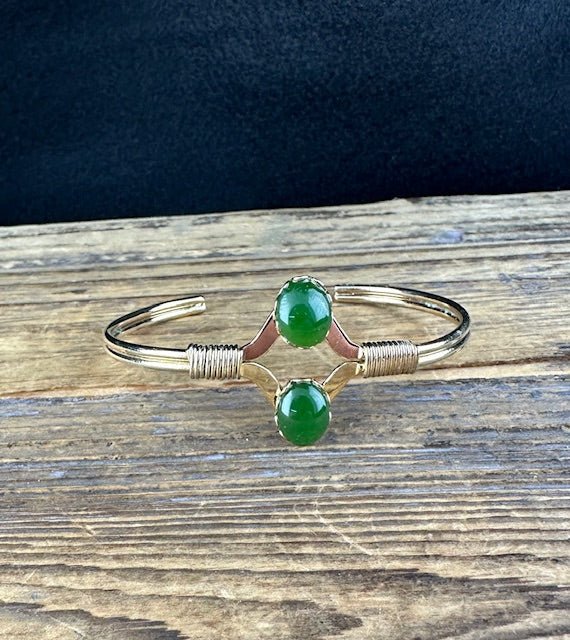 Vintage Jade Bracelet, 224 - Shop Avnu