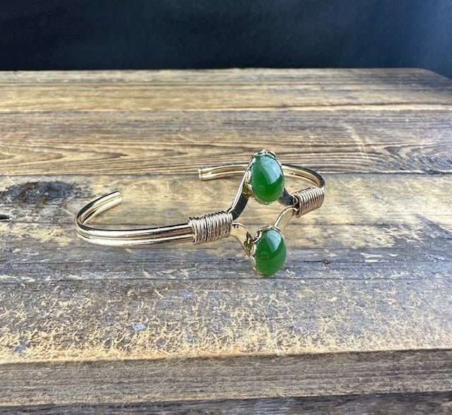 Vintage Jade Bracelet, 224 - Shop Avnu