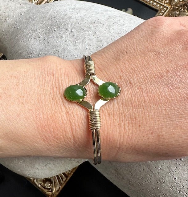 Vintage Jade Bracelet, 224 - Shop Avnu