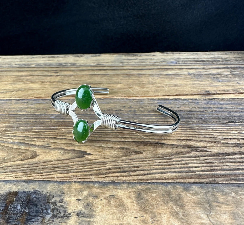 Vintage Jade Bracelet, 224 - Shop Avnu