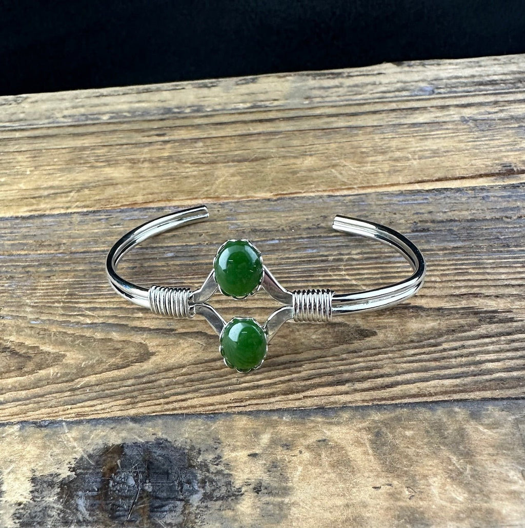 Vintage Jade Bracelet, 224 - Shop Avnu