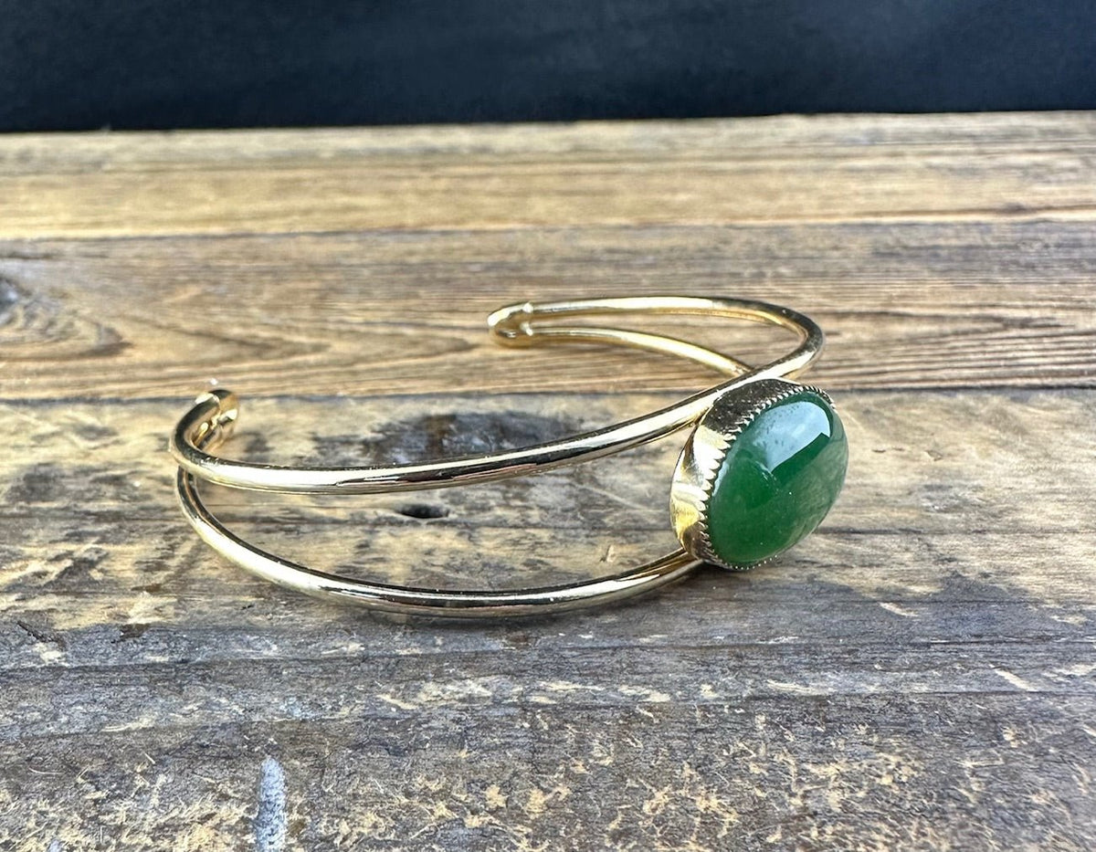 Vintage Jade Bracelet, 225 - Shop Avnu
