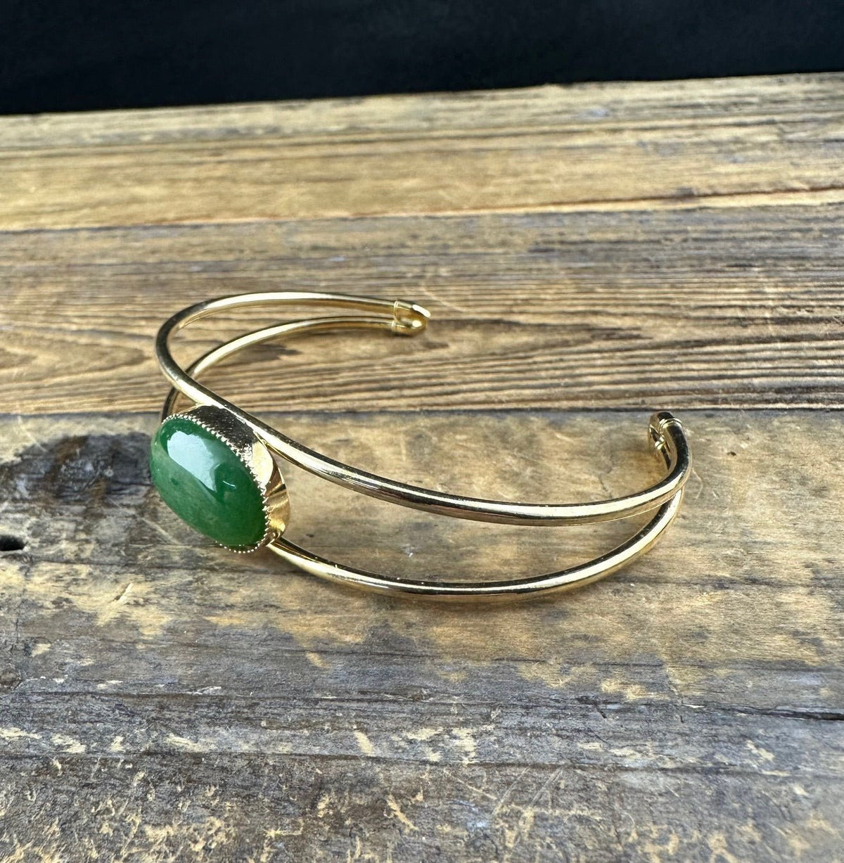Vintage Jade Bracelet, 225 - Shop Avnu
