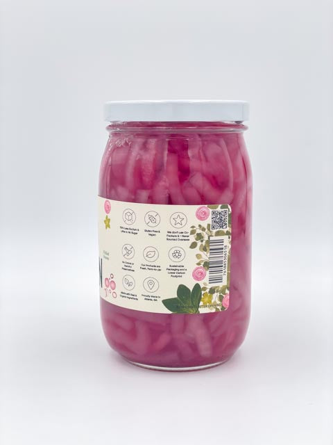 Tangy Pickled Red Onions - Ideal for Tacos and Burgers