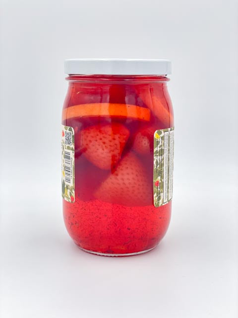 The Pickled Strawberry Lemonade - Sweet & Tangy Concentrate Flavors in a Jar
